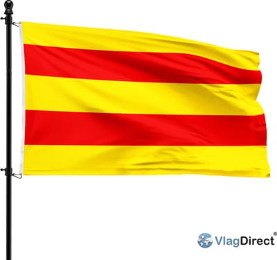 Gemeente Berloz vlag - 90 x 150 cm.