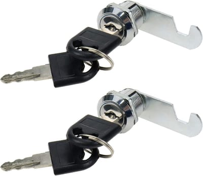 Kast Cam Lock - Cilinder Slot - Meubels Beveiligen - Zinklegering Materiaal - 16mm Cilinder - Zilver