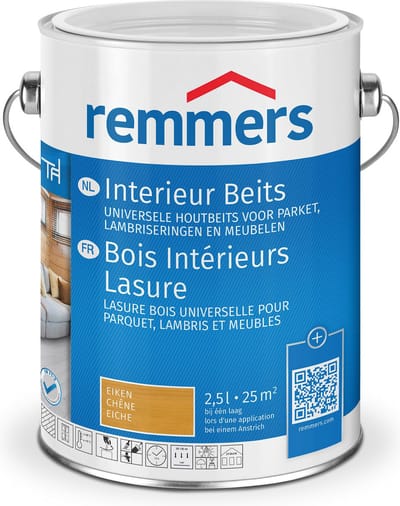 Interieur Lazuur eiken 2,5 liter