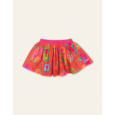 Oilily Sunday Rok- maat74/12m Fiery Rood