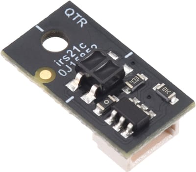 Pololu 4240 – QTR-MD-01A-S Reflectiesensor – 1 Kanaal – 8 mm – Analoge Output – Side-Entry Connector