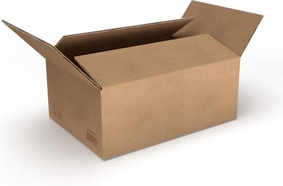 Verzenddozen Vouwkarton - Verpakkingsdozen Opslag - Goederen Beschermen - FSC Gecertificeerd Karton - 430 x 300 x 250 mm - Bruin
