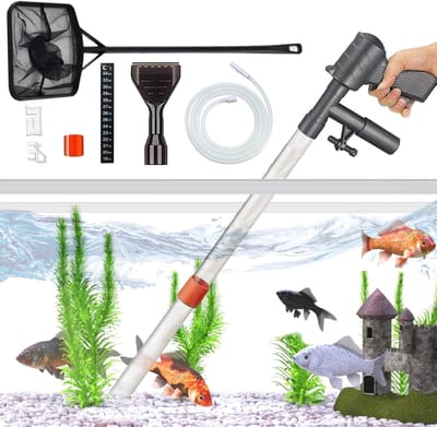 DailySupplies® Aquarium Stofzuiger - Bodemreiniger - Decoratie