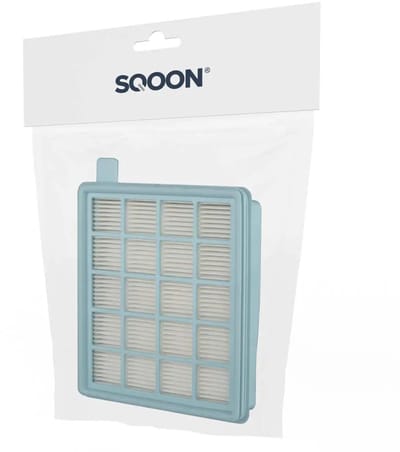 SQOON® - HEPA Filterset FC8058/01 geschikt voor Philips Power Pro Compact & PowerPro Active - Filters