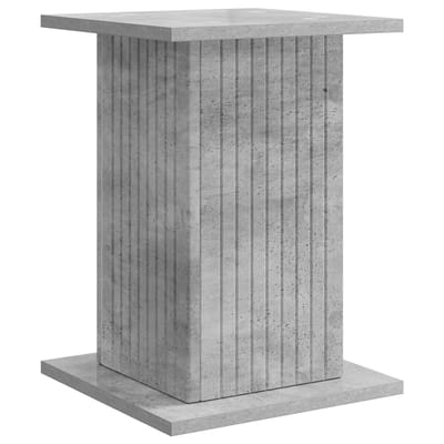 vidaXL - Plantenstand - Betongrijs - 30,5 - x - 30 - x - 43 - cm - Bewerkt - hout