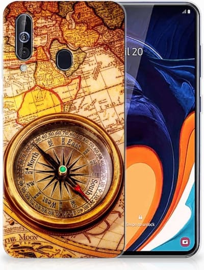 Samsung Galaxy A60 Siliconen Back Cover Kompas