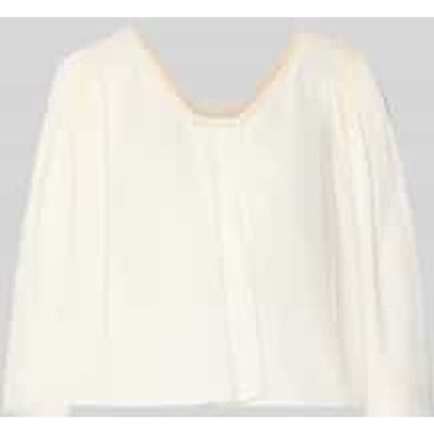 Cropped blouse met 3/4-mouw model 'ISMARA'