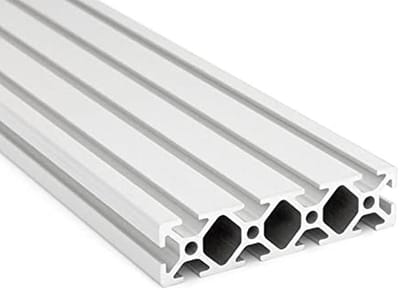 Aluminium Profiel - Systeemprofiel Montageprofiel - Constructie Bouw - I-type Groef 5 - 20x80mm 1200mm - Zilver