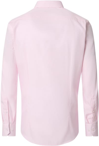 VENTI modern fit overhemd - popeline - rood - Strijkvrij - Boordmaat: 43