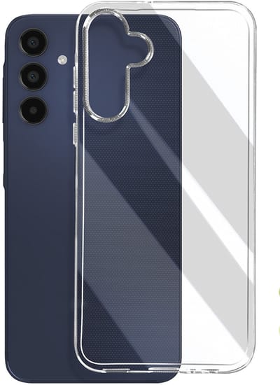 Bigben Connected, Hoesje geschikt voor Samsung Galaxy A15 4G/5G - Flexibel & Ultra-thin TPU, Transparant