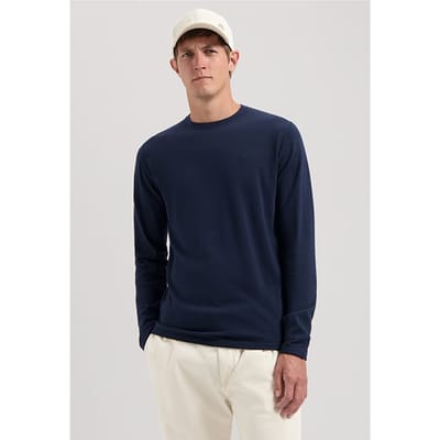 Dstrezzed Ds_gage Crewneck Dk. Navy Dk. Navy Size: S | Long-Sleeved T-Shirts Outlet | Heren | Blauw