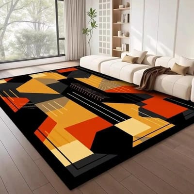 Nordse Stijl Geometrisch Patroon Groot Tapijt Moderne Decoratie Huis Woonkamer Tapijten Slaapkamer Kleden Antislip Wasbare Matten 40X60CM