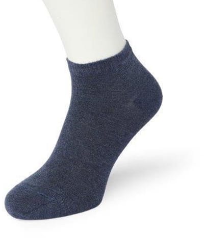 Bonnie Doon - Heren - Classic Short Sock - Denim Blue - maat 39-42