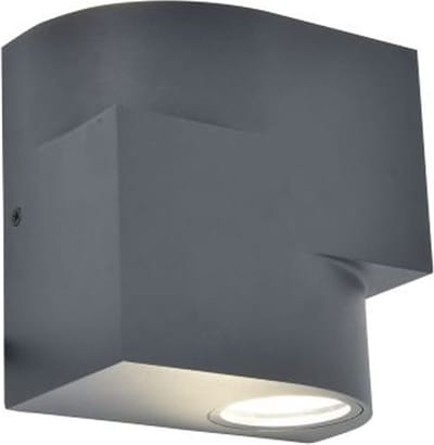 LUTEC - Marbo up & down wandlamp voor buiten - GU10 - Donkergrijs
