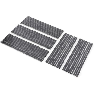 50 pièces Bouchon de réparation de pneu Bande d'étanchéité pour pneu tubeless Réparation de crevaison pour Voiture Moto 200x3mm