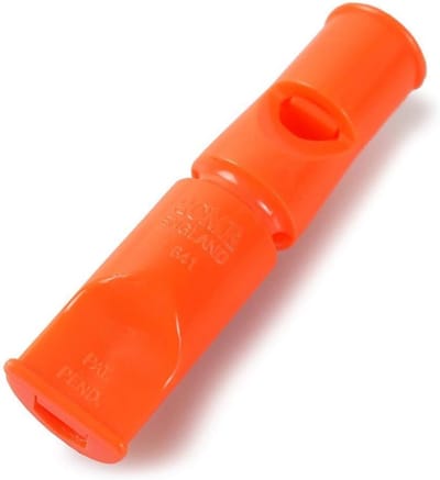 Hondenfluitje Dubbele Toon - Training Fluitje - Hond Gehoorzaamheid - Frequentie Gestandaardiseerd - 17.5 x 9.2 x 4 cm