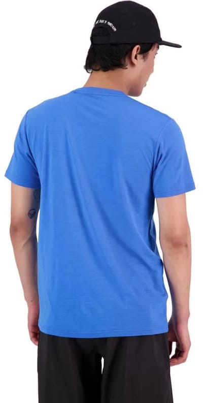 Mons Royale Icon Merino Air-con S24 T-shirt Met Korte Mouwen Blauw S Man