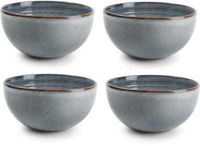 ONA Soepkommen / Kommen Duna Blue ø 14 cm - 4 Stuks