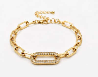 Armband - Goudkleurig- verguld - dames - Vrouwen - feest sieraden - verjaardag cadeau - cadeau - vakantie