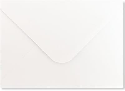 Cards & Crafts 25 C6 Enveloppen - Wit - 16,2x11x4cm - 110g/sm - 162x114mm