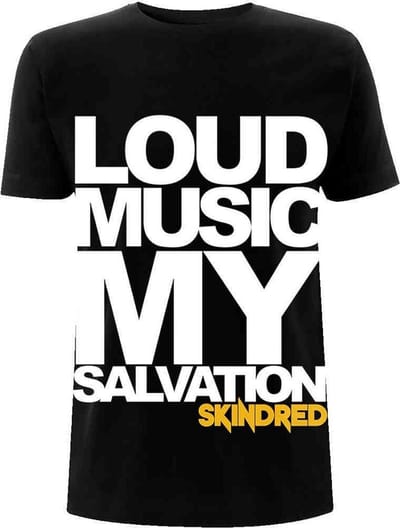 Skindred - Loud Music Heren T-shirt - M - Zwart