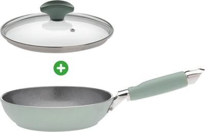 Primecook - Koekenpan met deksel - Ø 20 cm - PFAS-vrij - inductie - veilige en slijtvaste antiaanbaklaag