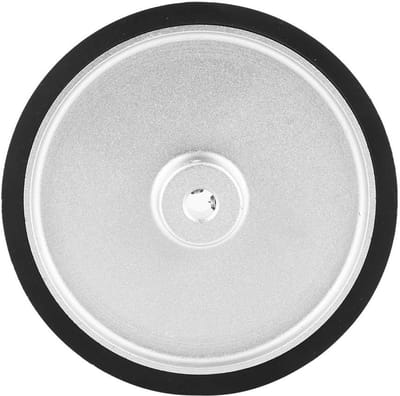 Dailygoods- Meetwiel 250 mm - Rubber Antislip - Aluminium Beugel - Duurzaam - Encoder Toepassing - Schokbestendig - Wiel