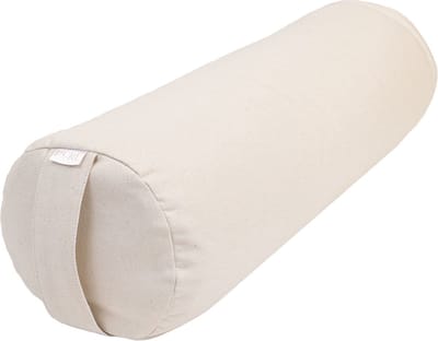 Yoga bolster ecru rond - Pure