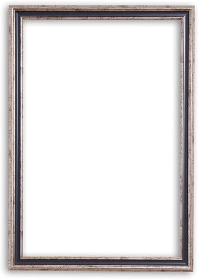 Klassieke Lijst 70x90 cm Zilver - Abby