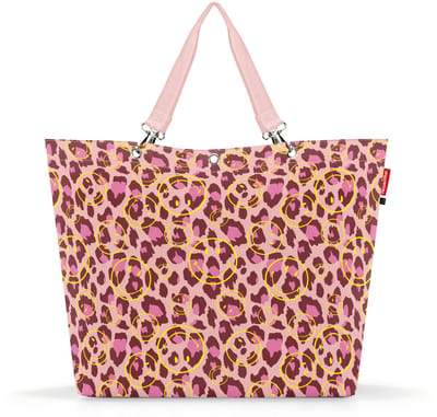 Reisenthel Shopper XL Strandtas Shopper - 35L - Smiley® Leo Blush Roze