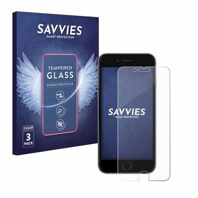 Savvies - Glas Screenprotector voor Apple iPhone 6S - Gehard Beschermglas 9H 3 Stuks