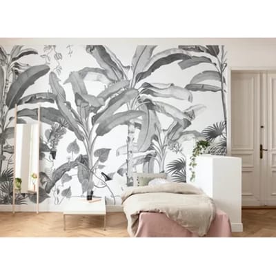 Fotobehang - Croissances Monochrome 400x280cm - Vliesbehang
