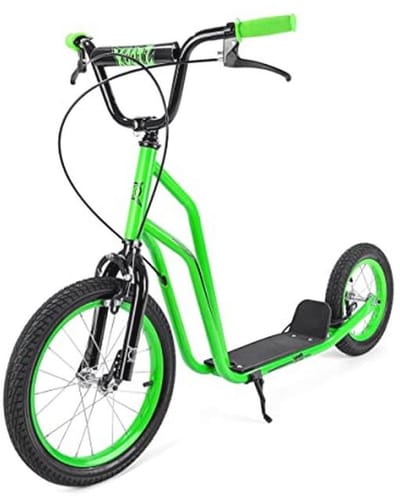 BMX Scooter voor Kinderen - Geschikt voor Beginners en Gevorderden - Groen