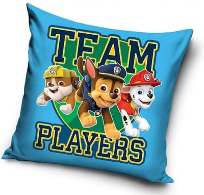 Paw Patrol Team Players - Sierkussen Kussen 40 x 40 cm inclusief vulling