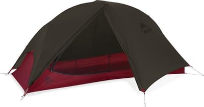 MSR FreeLite 1 V3 - Tent Green - Lichtgewicht - Semi-vrijstaand - 3 Seizoenen