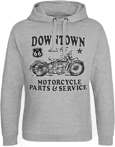 Route 66 Hoodie/trui -S- Downtown Service Grijs