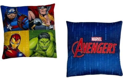 Marvel - Avengers - Sierkussen - Kussen - Gevuld - 38x38Cm - 2 Zijdig.