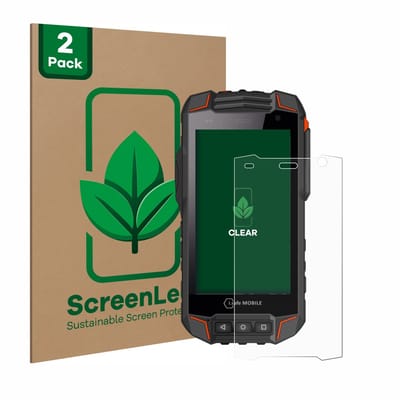 2 Stuks Screenprotector voor i.safe MOBILE IS530.1 - Hoogwaardige Beschermfolie transparant