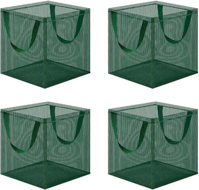 Vijvermanden Planten - Opvouwbare Gaasmanden - Water Tuinieren - Gezonde Wortelbeluchting - 18x18x18 cm - Groen