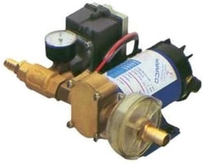 Waterpomp - Drinkwatersysteem pomp - Automatische waterdruk - Zelfaanzuigend - 26 liter per minuut - Zilver