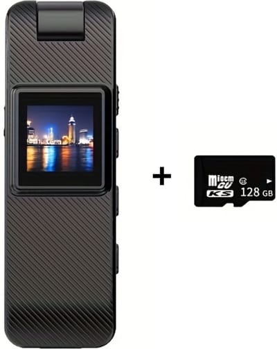 Bovista Chest Camera - Bodycam - Politie - Spy Camera - Spy Cam - Verborgen Camera - Spionage Camera - Action Camera - HD + 128GB Opslag
