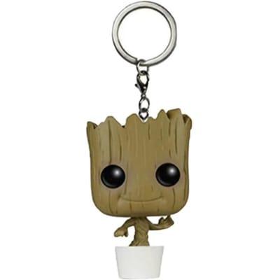 hete Marvel Spider Man Creatieve Student Sleutelhanger Hanger Anime Periferie Mannen Auto Sleutelhanger Mode Vrouwen Tas Accessoires Leuke Cadeaus 4cm brown