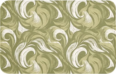 Badmat 80x50 cm - Antislip - Abstract - Textuur - Groen - Badmatten voor badkamer - Badkamermat - Douchemat - Badkamer mat