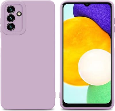 Cadorabo Hoesje geschikt voor Samsung Galaxy A13 5G in FLUID CREAM - Beschermhoes gemaakt van flexibel TPU silicone Cover Fluid Case