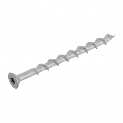 Proftec - Torx 30 Platverzonken Gasbetonschroeven - 8x90 - Verzinkt (25 stuks)