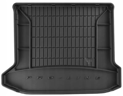Frogum Dry Zone Kofferbakmat - Geschikt voor HYUNDAI Ioniq 5 (vanaf 2021) - Perfecte Pasvorm - Organizer functie - TPE Rubber - Hoge Rand 5cm - Geurloos - Zwart