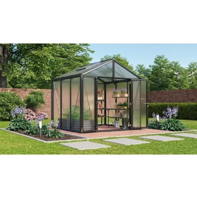 Vitavia Tuinkas Zeus Comfort 6200 - Polycarbonaat 10mm - Zwart - 258x242x250cm