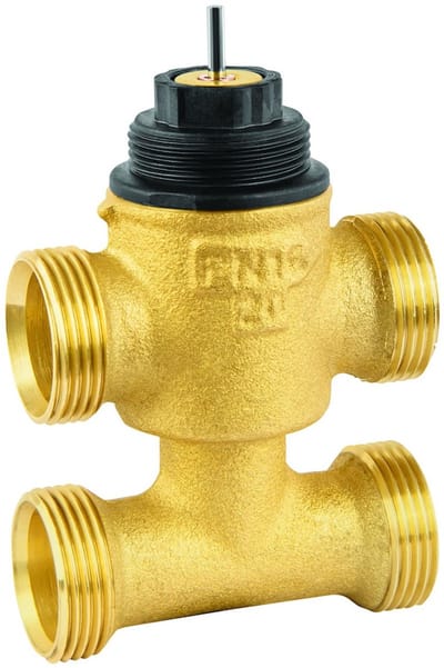 Resideo Driewegventiel VYE, PN16 DN20, kvs 2.5, conisch dichtend, continu, VYE20B2.5MCS