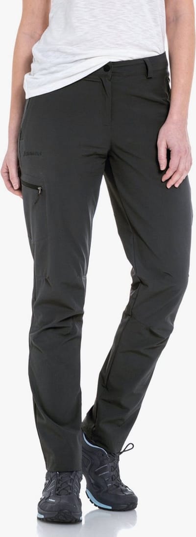 Schöffel Pants Ascona Zip Off Women - Asphalt - Outdoor Kleding - Broeken - Afrits broeken