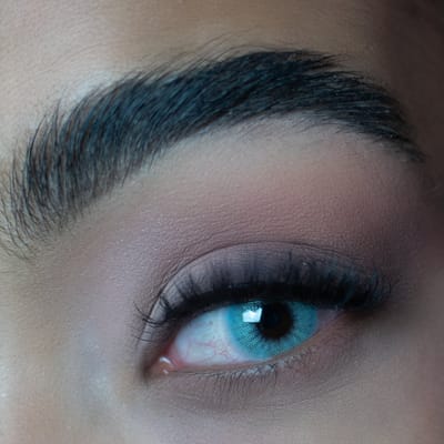 Topaz -1.25 - Realistische Kleurlenzen - Blauw - Maandlenzen - Kleurlenzen op sterkte en zonder sterkte - Dekkende/zachte lenzen - Comfortabel voor dagelijks gebruik - Halloween - Cosplay - Party